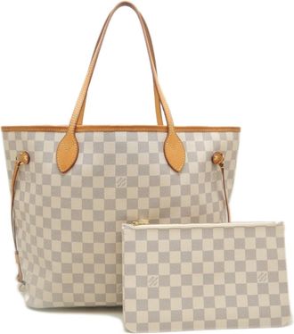 Louis Vuitton Damier Azur White Damier Azur Tote Bag (Pre-Owned)