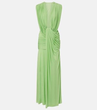 CHRISTOPHER ESBER Ripple draped jersey gown