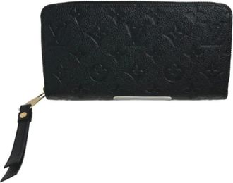 Louis Vuitton Tweedehands leren portemonnees - Dames - Vintage Accessoires - Zwart - ONE Size - Vintage