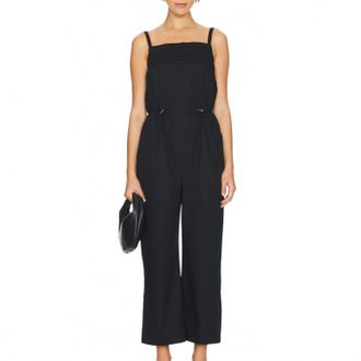 Pistola Denim Adela Jumpsuit In Fade To Black