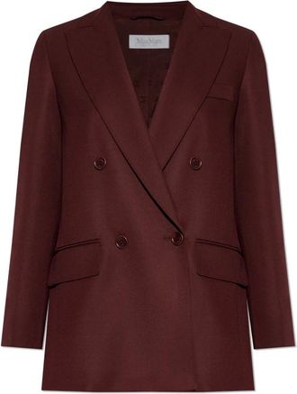 Max Mara Dames, Jassen, Rood, Maat: XS Wol