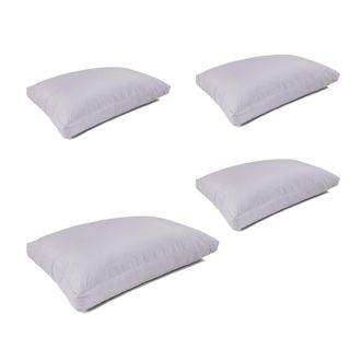 ED&Egrave;N JARD&Iacute; Pack 4 cojines asiento palet para exterior desenfundable, color piedra