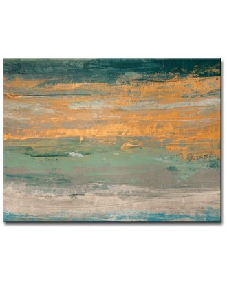 Ready2HangArt Sparkling Seas II Wrapped Canvas Wall Art by Norman Wyatt