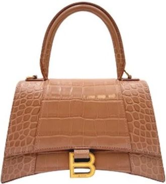 Balenciaga Pre-owned Leren Handtas - Dames - Vintage Handtas - Beige - ONE Size - Leer - Vintage
