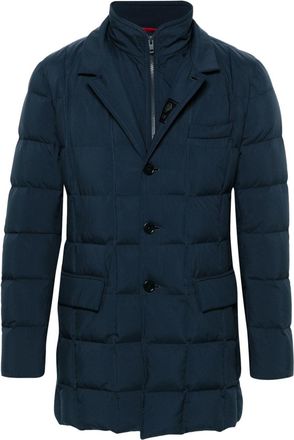 Fay double-front down jacket - men - Polyester/Polyamide - XXXL - Blue