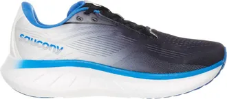 Saucony Mens Ride 18 Running Sneaker In Black/skydiver