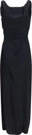 Vivienne Westwood Womens Black Viscose Casual Dress