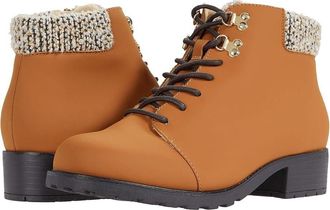 Trotters Becky 2.0 Boots Womens Brown Waterproof Faux Fur Lined JOBB052
