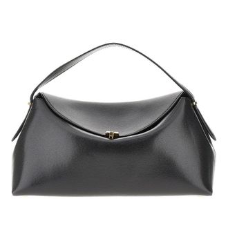 Toteme T-Lock leather top-handle bag Woman One Size