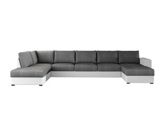 Mirjan24 Mobilier1 - Sof&aacute; Rinconero Comfivo 191, Soft 017 + Lux 06, Funci&oacute;n De Descanso, Almacenaje, 370x186x85cm, 0