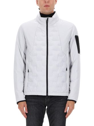 BOSS Quilted Down Hybrid Polyester Jacket