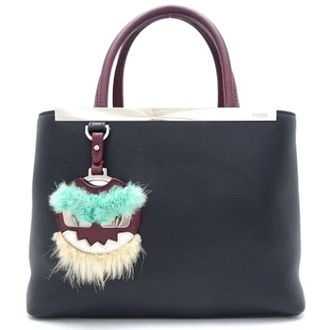 Fendi Pre-owned Leather fendi-bags - Dames - Vintage Handtas - Zwart - ONE Size - Leer - Vintage