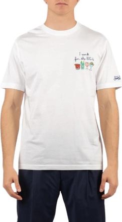 Saint Barth T-Shirt - Heren - T-shirts - Wit - XL - Tops