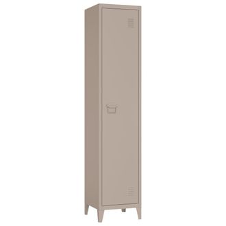 Happy Garden Armario en metal taupe 180cm 1 puerta