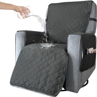 OEM Funda Acolchada Para Sill&oacute;n Reclinable, Funda Suave Para Sill&oacute;n Reclinable, Protector Para Sof&aacute; De 1 Plaza, Antideslizante, Apto Para Mascotas, Decora