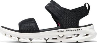 Skechers (WMNS) Skechers Go Glide-Step Flex Sandal Black White 141251-BKW