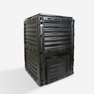 Stark Compostiera da giardino 300L composter esterno in plastica Humus