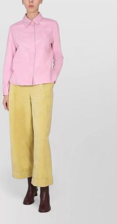 Alysi leather shirt