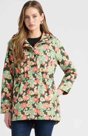 NVLT Womens Mid Length Rain Jacket