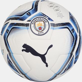 Puma Unisex Manchester City Fc Quality Football in White Patent Leather - Size 5