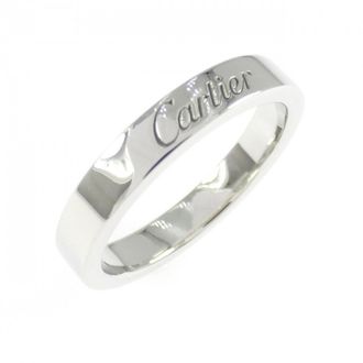 Cartier Platinum Platinum 950 Band Ring (Pre-Owned)