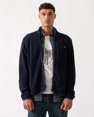 GANT Mens Jacket in Navy Recycled Material - Size X-Large