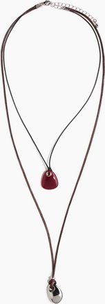 H&M Two-strand pendant necklace - Silber
