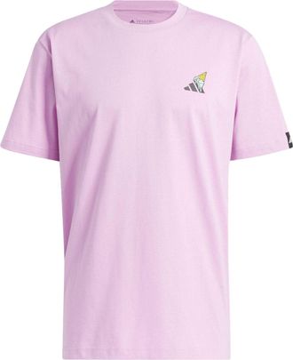 adidas Ice Cream Hoops Logo T-Shirt Pink IN7443