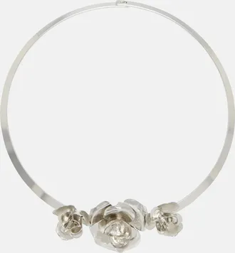 Jennifer Behr Collana Rosalba con applicazioni floreali