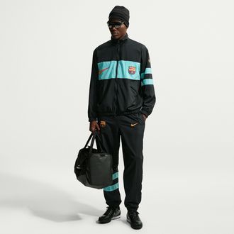 Nike FC Barcelona Third Nike Mens Repel i96 Track Pants in Black | IO4328-010