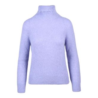 KANGRA Dolcevita Turtleneck - Dames - Truien - Paars - Maat: XS Wol