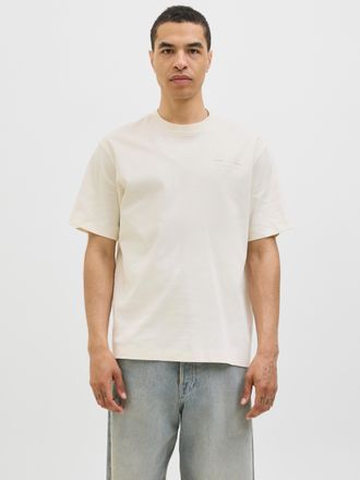 Jack & Jones JJEURBAN EDGE STUDIO TEE SS O-NECK NOOS mit Front und Back Print