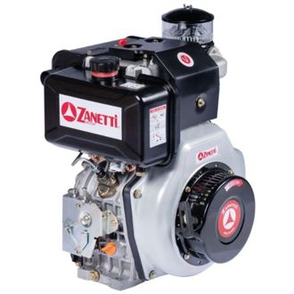 Zanetti Motor Completo Zanetti Zdm88l3ev 474 Cc Eje Cil&iacute;ndrico De 25,4 El&eacute;ctrico Di&eacute;sel