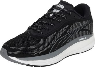 Puma Puma Magnify Nitro Knit, Football Boots Men, Black/White, 9.5 UK