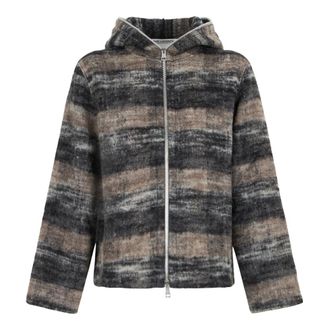 Our Legacy Truien & Vesten, Heren, Bruin, S, Katoen, Full Zip Hood