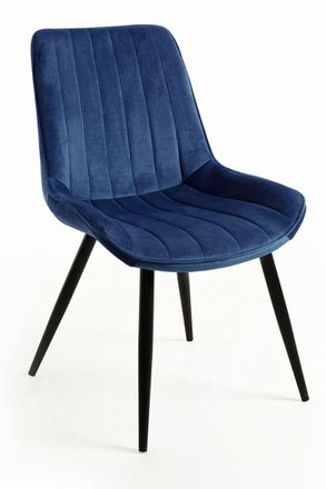 Regalos Miguel Regalos Miguel - Packs Sillas Comedor - Pack 2 Sillas Lene Terciopelo - Azul