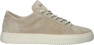 Blackstone Morgan Low - Heren - Sneakers - Beige - 41 EU - Leer - Schoenen