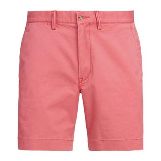 Ralph Lauren Casual Shorts, male, Red, Size: W31 Salinger 8-Inch Straight Fit Chino Short