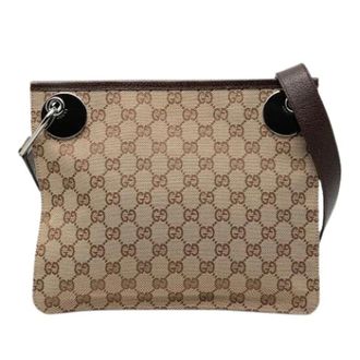 Gucci Pre-owned Eclipse Crossbody Bag - - Pre-owned - Donna - Marrone - ONE SIZE