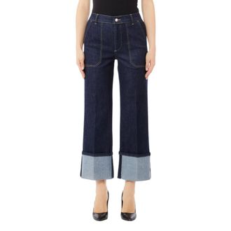 Liu Jo Wide Jeans, female, Blue, W26, Wide Jeans