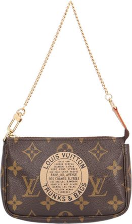 Louis Vuitton Brown Monogram Pouch (Pre-Owned)