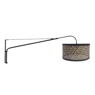 Steinhauer Aplique De Pared - Elegant Classy - Negro - Bamb&uacute; - Steinhauer