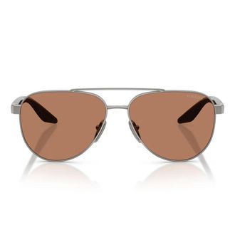 Prada Sunglasses Psa52 S 5 Av20 D Linea Rossa Gunmetal/Brown Unisex