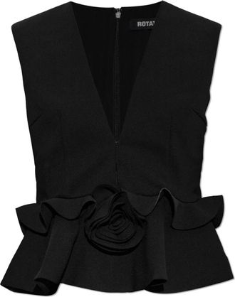 Rotate Mujer, Camisetas, Negro, Talla: M