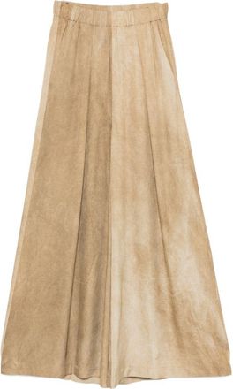 Cortana opale broek met wijde pijpen