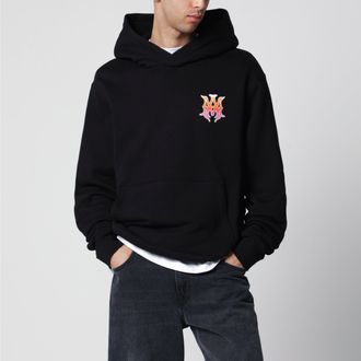 Amiri Black hoodie with logo