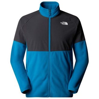 The North Face Glacier Heavyweight Full Zip Fleecejacke für Herren | blau