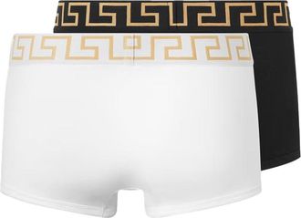 Versace Cotton-Elastane Boxer Shorts - Multicolor