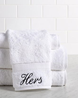 Linum Home Textiles Linum Home Textiles Hers 4Pc Monogrammed Towel Set