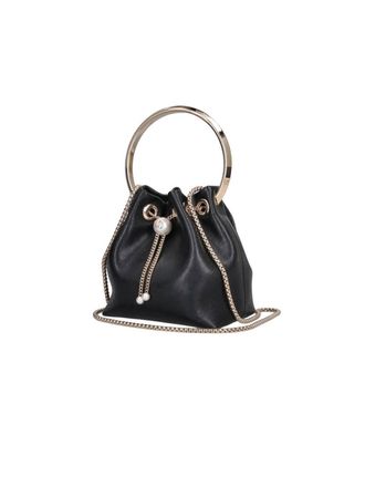 Jimmy Choo London Womens Bags Black Outer: Sheep Leather